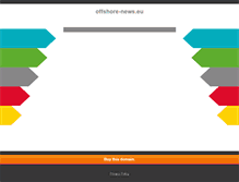Tablet Screenshot of offshore-news.eu
